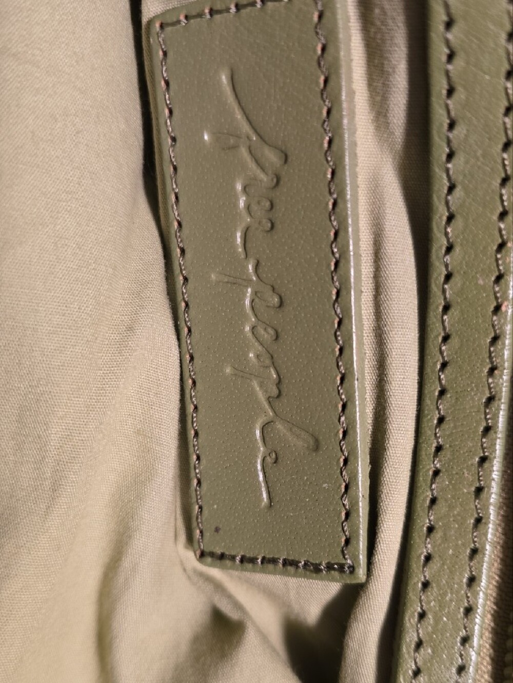 Free People Olive Green Blue Ridge Sling - Picture 7 of 12